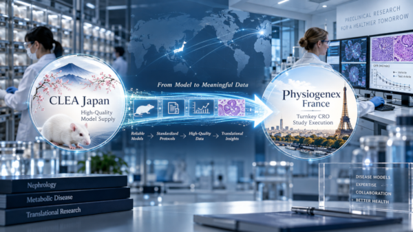 Seamless One-Stop CRO Partnership: CLEA Japan Model Supply to Physiogenex France Execution