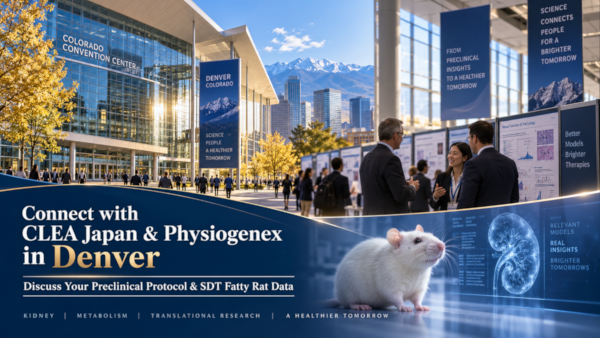 Connect with CLEA Japan & Physiogenex in Denver at ASN Kidney Week 2026
