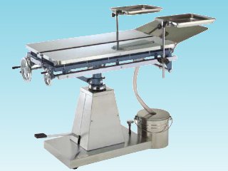 Versatile operating table for medium size animals (with two tool trays):CL-4511- CL-4512