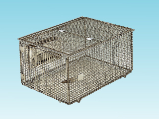 Rat Bracket Cage (R-IS):CL-0402-2