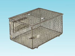 ラットブラケットケージ（R-IS）：CL-0402-2