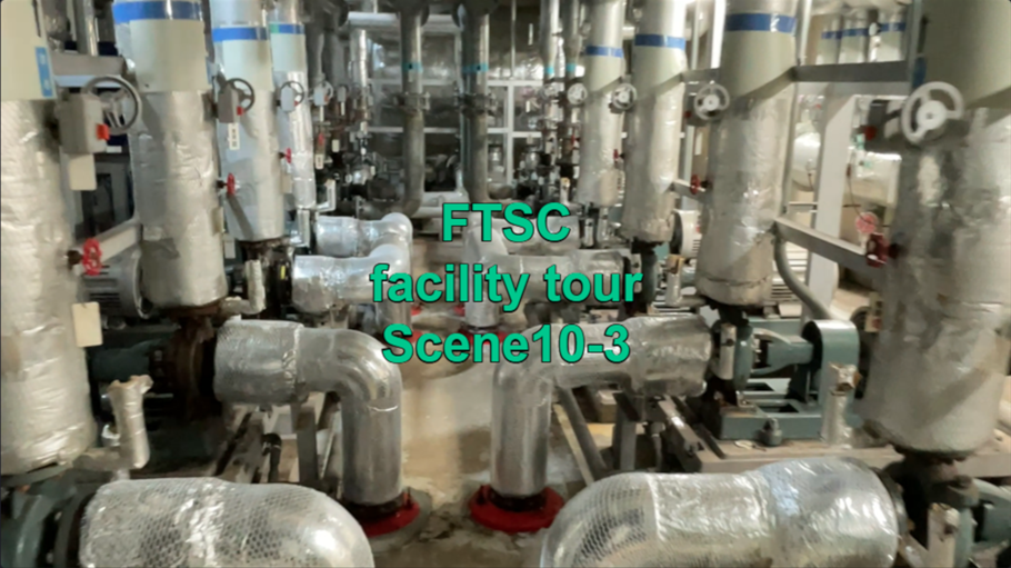 FTSC facility tour Scene10-3 機械室 ボイラー室