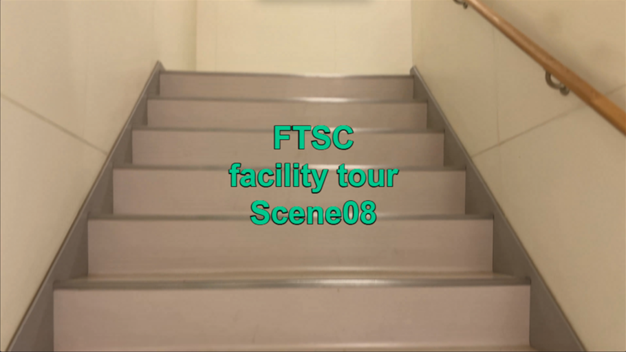 FTSC facility tour Scene08 2階飼育室前室・VI室