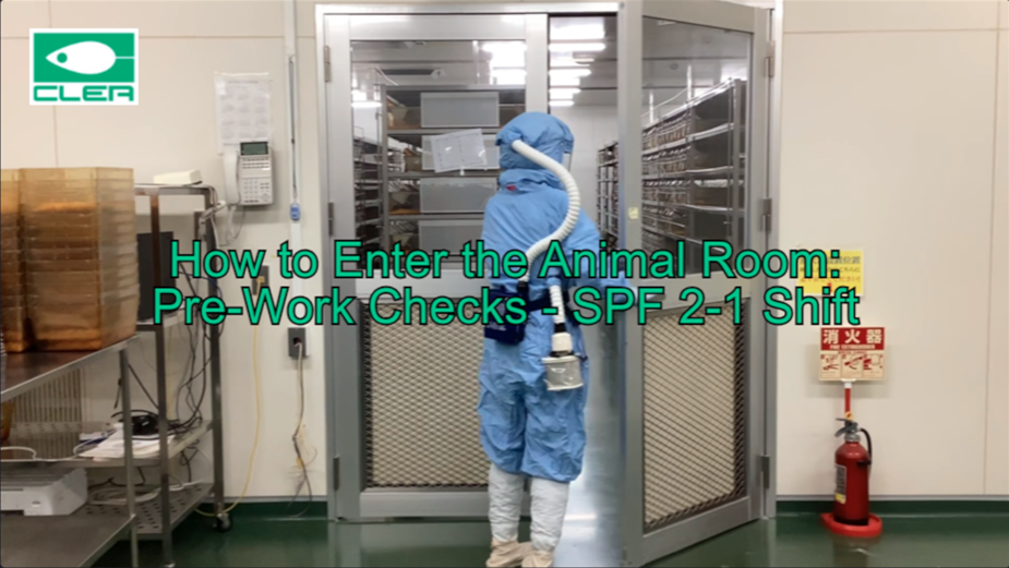How to Enter the Animal Room: Pre-Work Checks - SPF 2-1 Shift